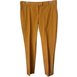 M Missoni Mid Rise Cotton Ankle Dress Slacks - Butternut - 10